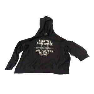Top Gun Negative Ghost Rider Black Sweatshirt Hoodie 3XL